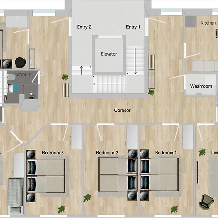 Διαμέρισμα Lta Sued No3 Friends & Family Μόναχο